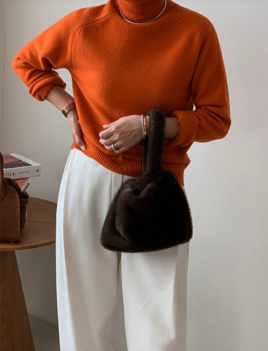 (NEW) 에코 밍크퍼 가방