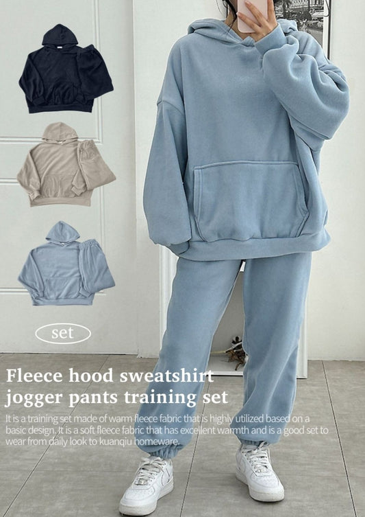 후리스 후드세트