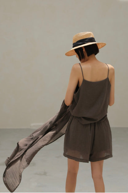 트리플 워싱 썸머 셋업 (3pcs)
