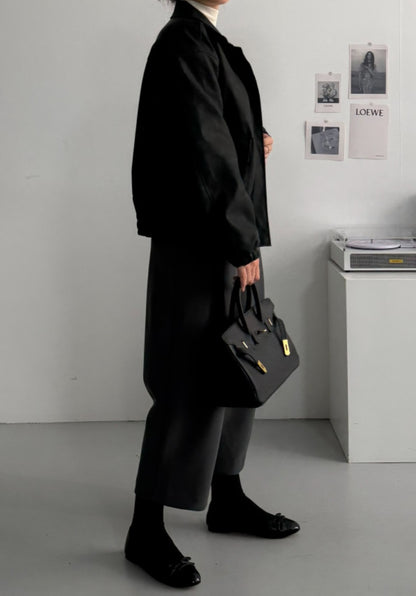 멋스러운 스판 밴딩 배기슬랙스