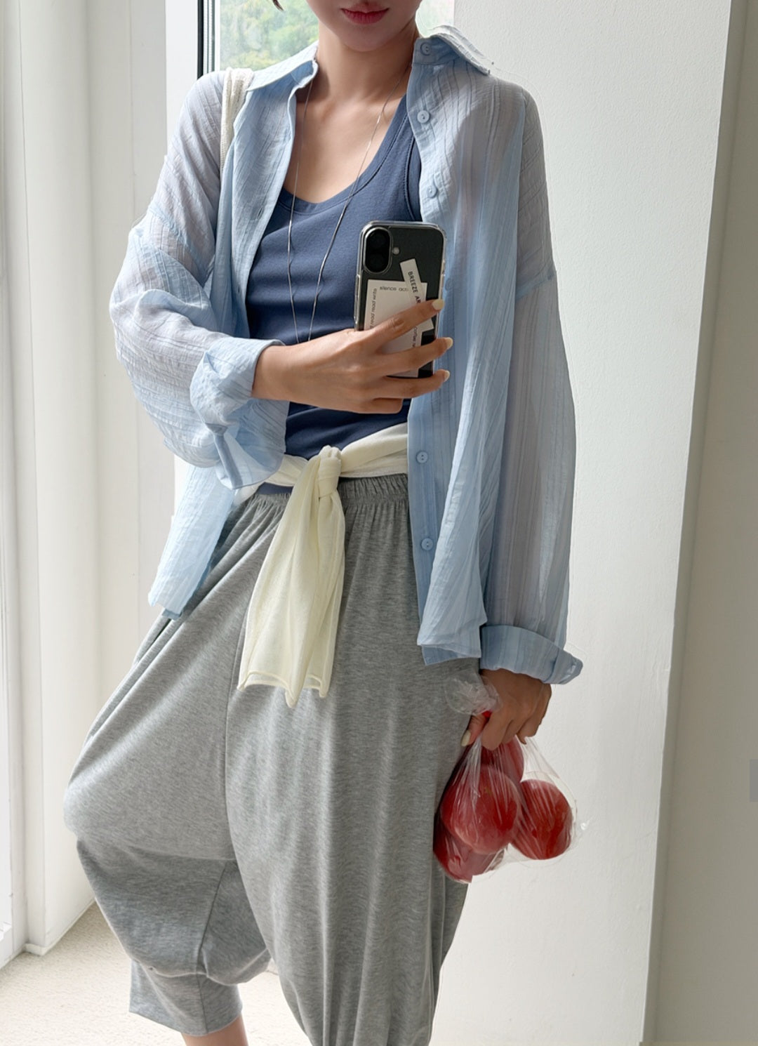 ☀️소프트 7부 하렘팬츠
