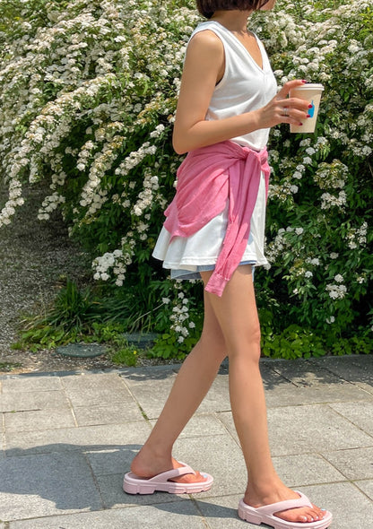 ☀️레이어드 프릴 나시