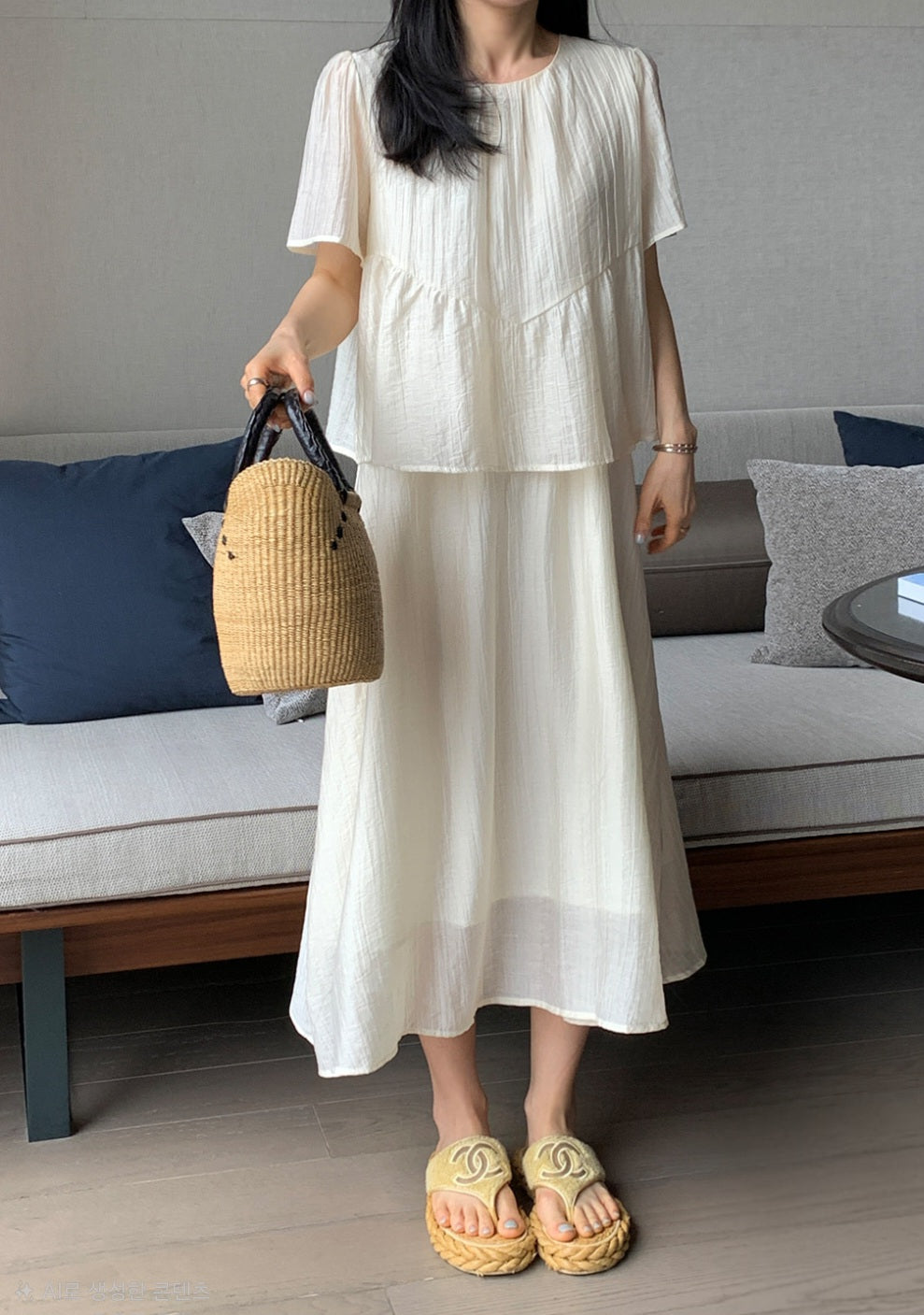☀️글로우 레이어 원피스