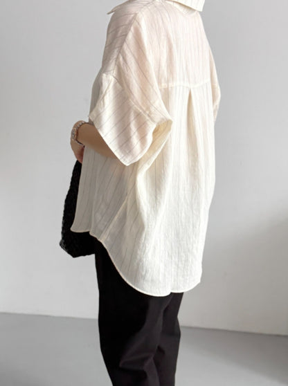 린넨 셔츠 블라우스