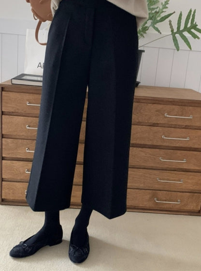 뒷밴딩 울팬츠 (8부~9부)