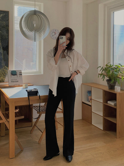 부츠컷 슬랙스 (기모)