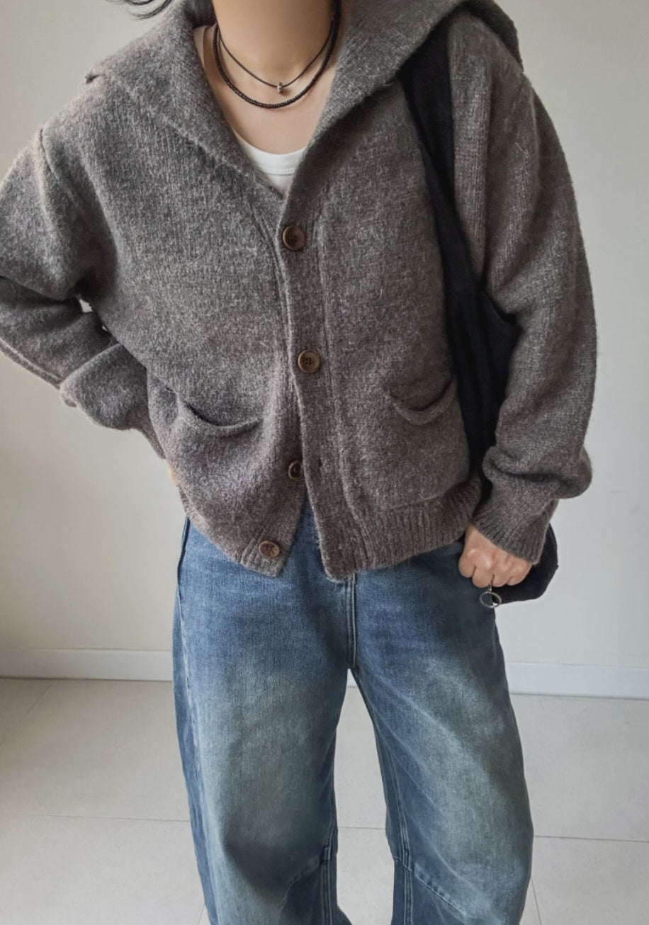 (NEW) 세일러 카라 가디건