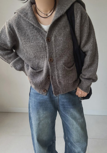 (NEW) 세일러 카라 가디건