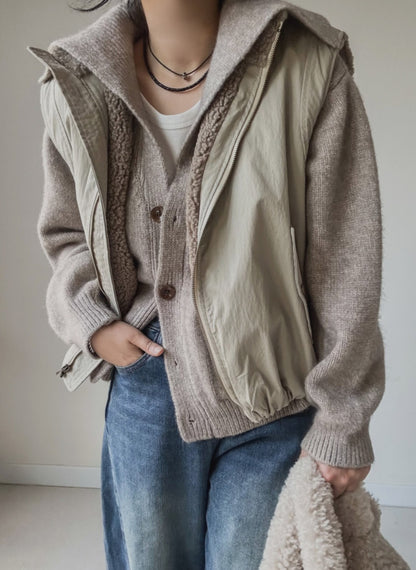 (NEW) 세일러 카라 가디건