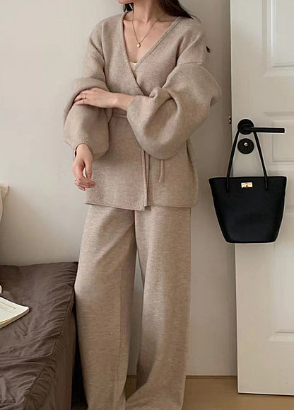 (NEW) 보들니트 벌룬가디건 팬츠 SET