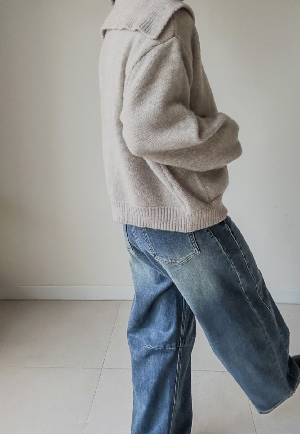 (NEW) 세일러 카라 가디건