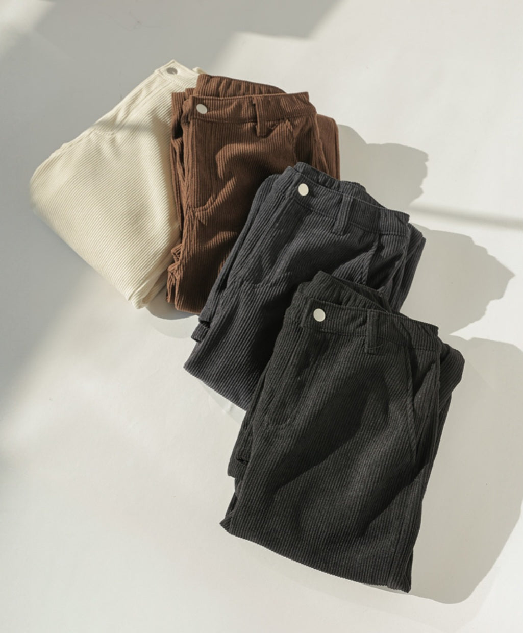 (NEW) 골덴 와이드팬츠 S-2XL 3단기장