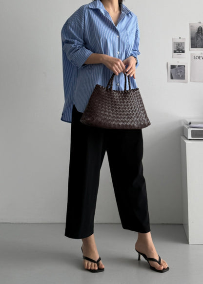 멋스러운 스판 밴딩 배기슬랙스