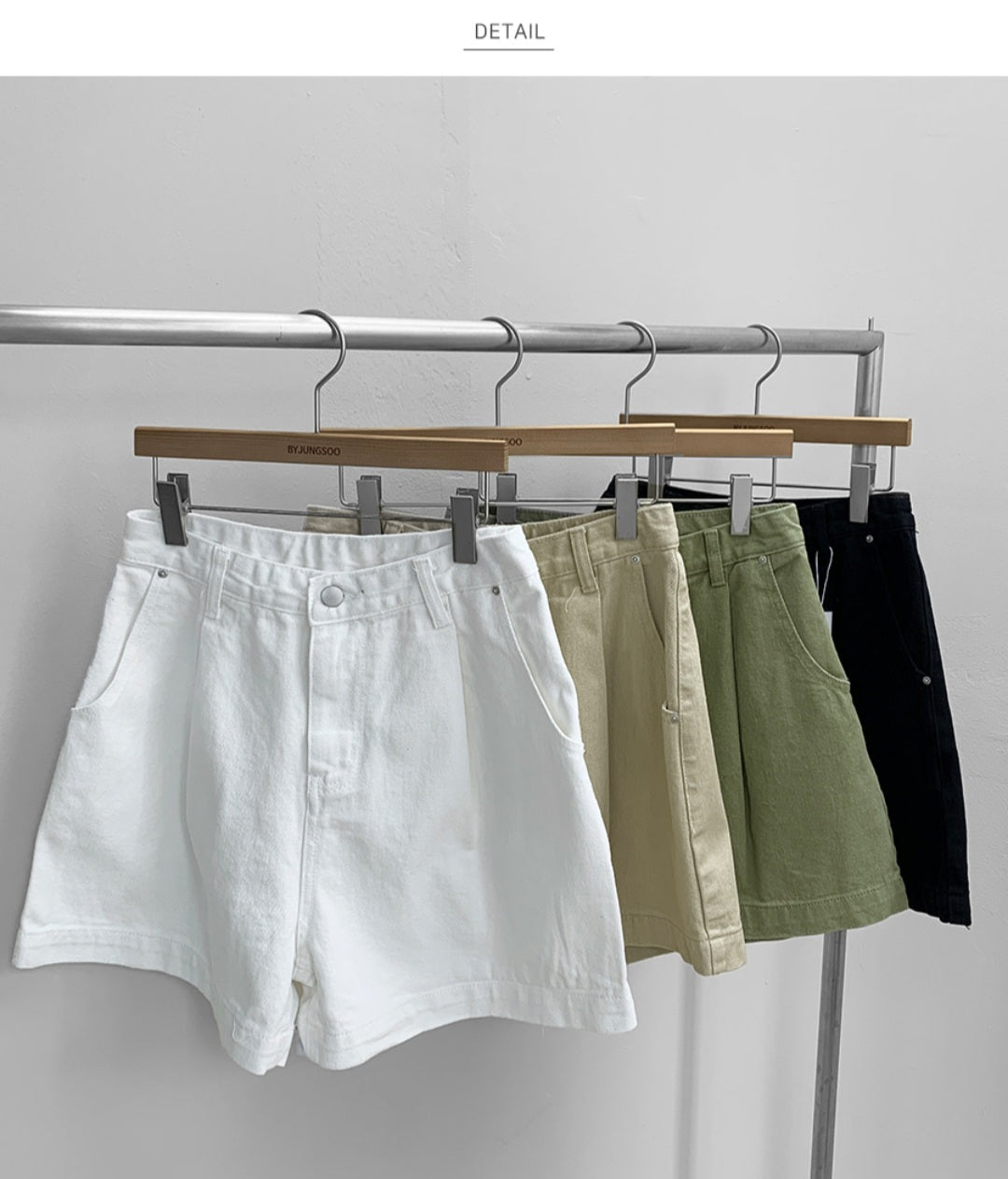 카브라 핀턱 숏팬츠 [S-2XL]