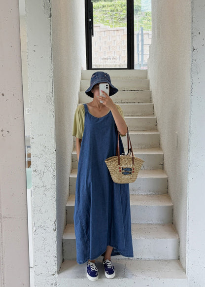 ☀️마쥬 데님 나시원피스