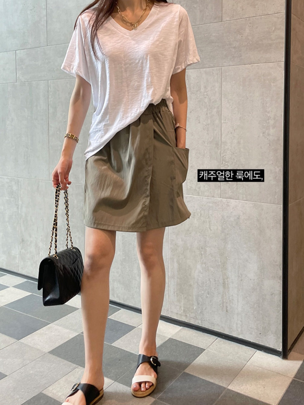☀️랩소디 치마밴딩팬츠