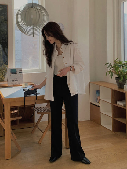 부츠컷 슬랙스 (기모)