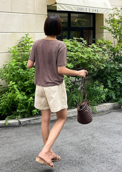 카브라 핀턱 숏팬츠 [S-2XL]