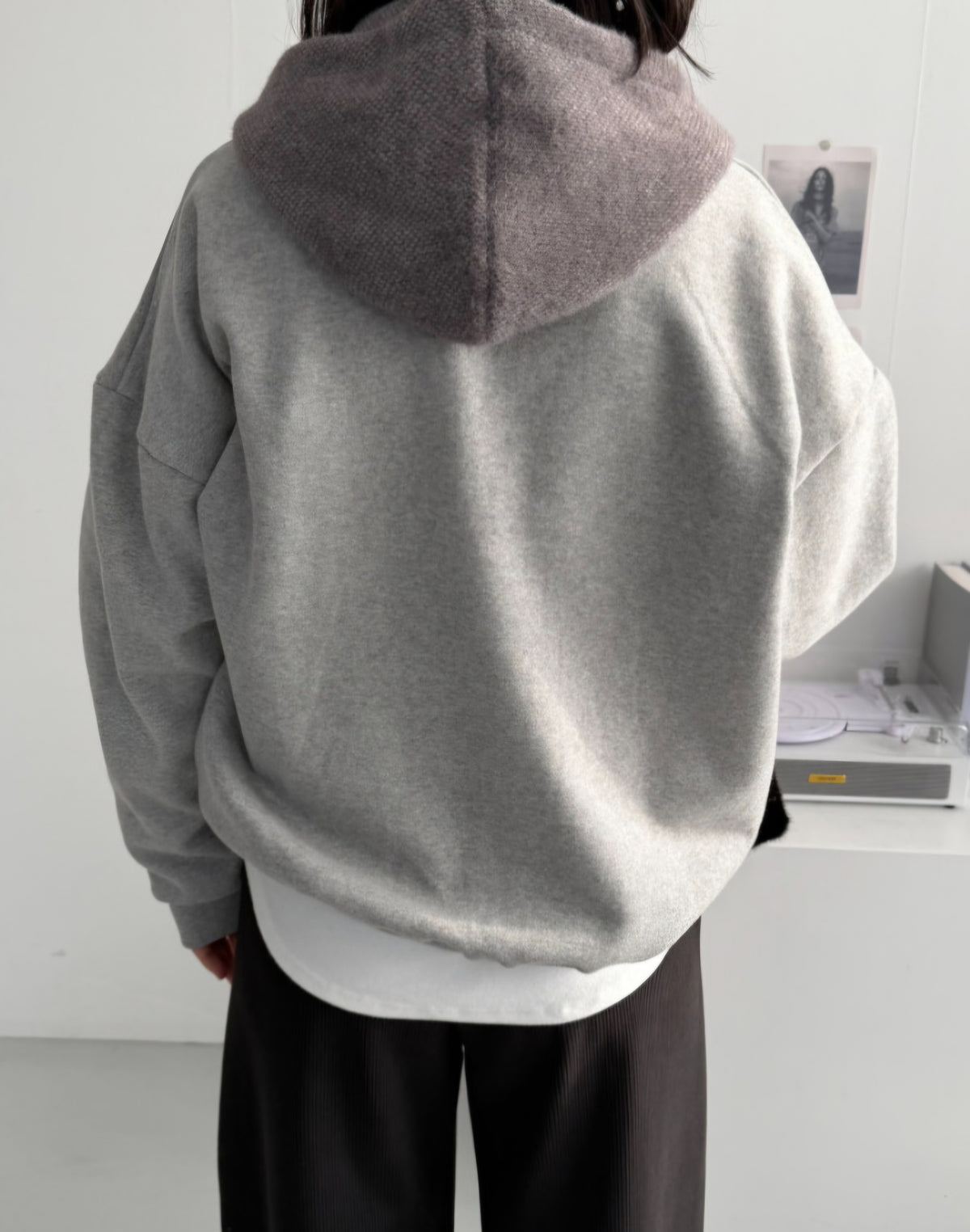 도톰 후드머플러 넥워머 바라클라바