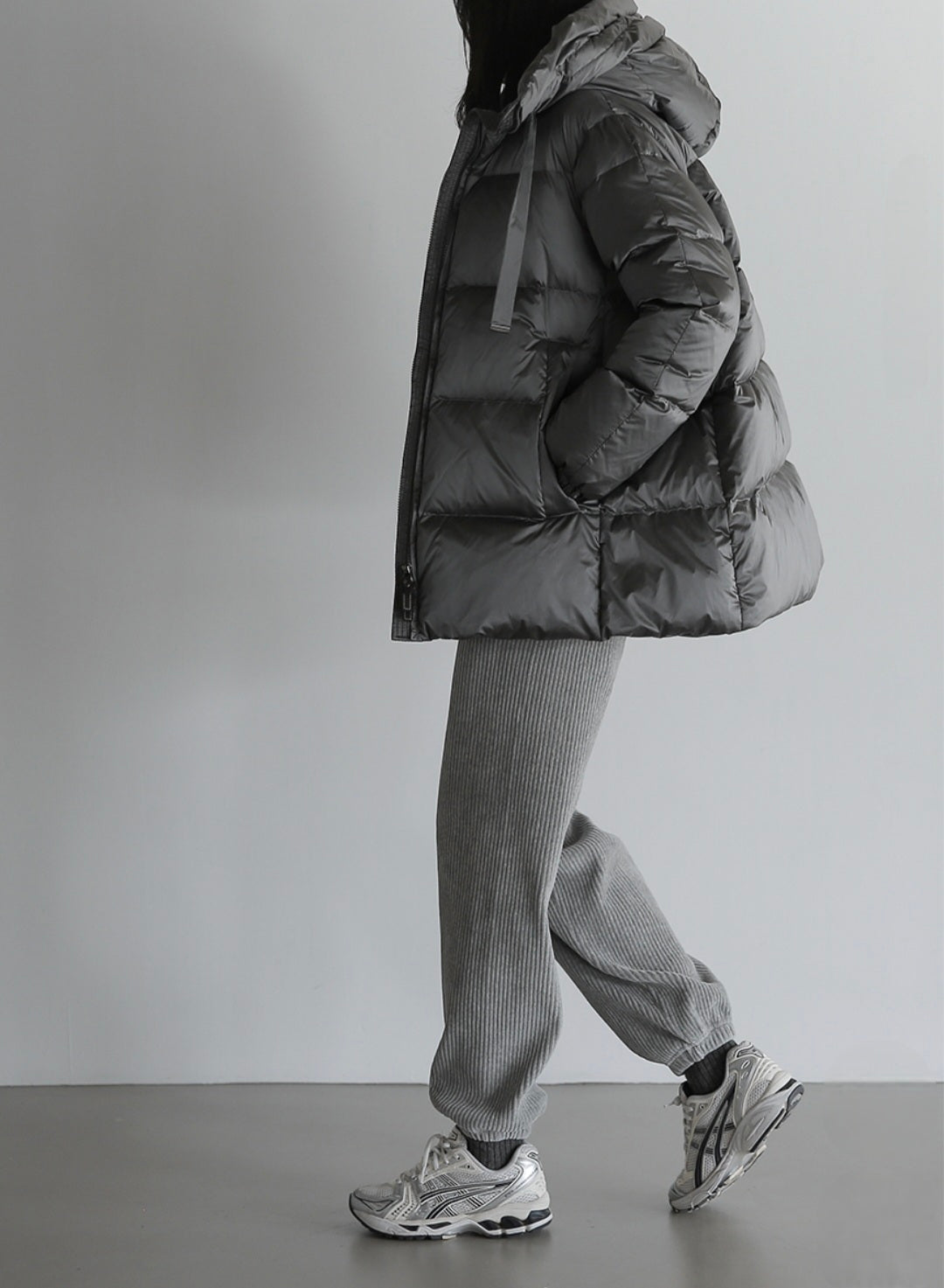 아방 패딩 duck down 100%