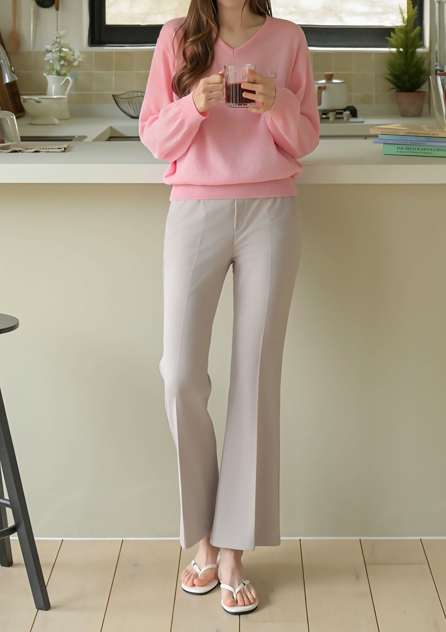 🧊 쿨썸머 부츠컷 슬랙스 (S-XL)