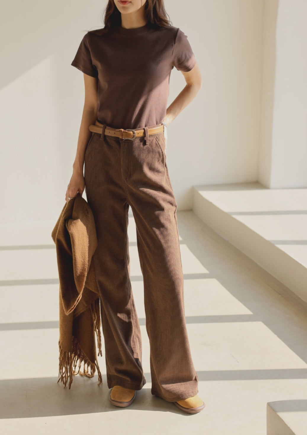 (NEW) 골덴 와이드팬츠 S-2XL 3단기장