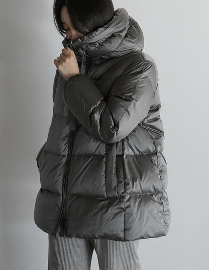 아방 패딩 duck down 100%