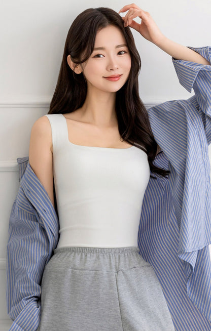 심리스 골지누디 캡나시 [숏/롱]