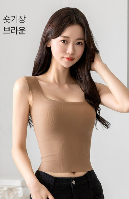 심리스 골지누디 캡나시 [숏/롱]