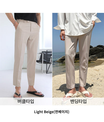 😎Man 냉동 에어쿨 슬랙스 [2TYPE]