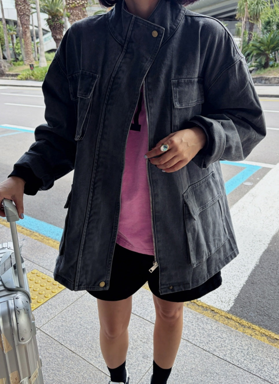 빈티지 야상 자켓