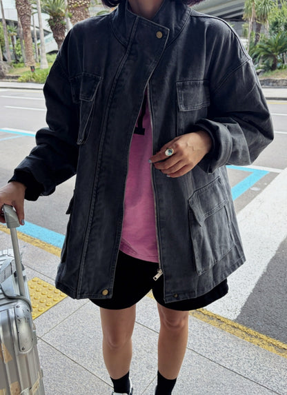 빈티지 야상 자켓