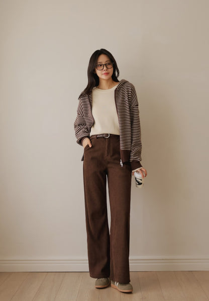 (NEW) 골덴 와이드팬츠 S-2XL 3단기장