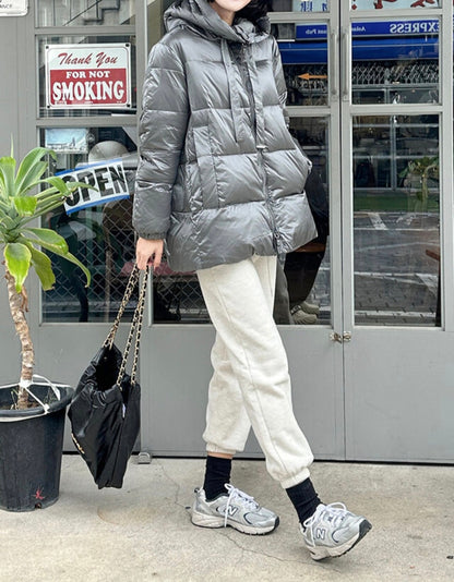 아방 패딩 duck down 100%