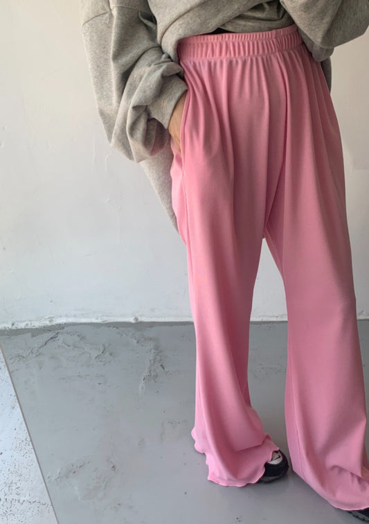 스판 물결 부츠컷 롱팬츠(2size)