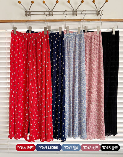 💐플리츠 밴딩팬츠 (2size)