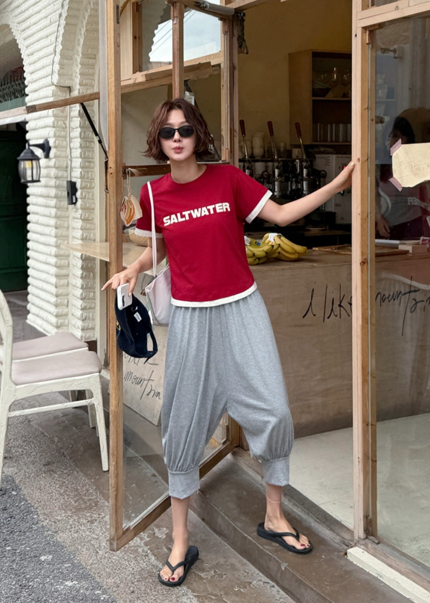 ☀️소프트 7부 하렘팬츠