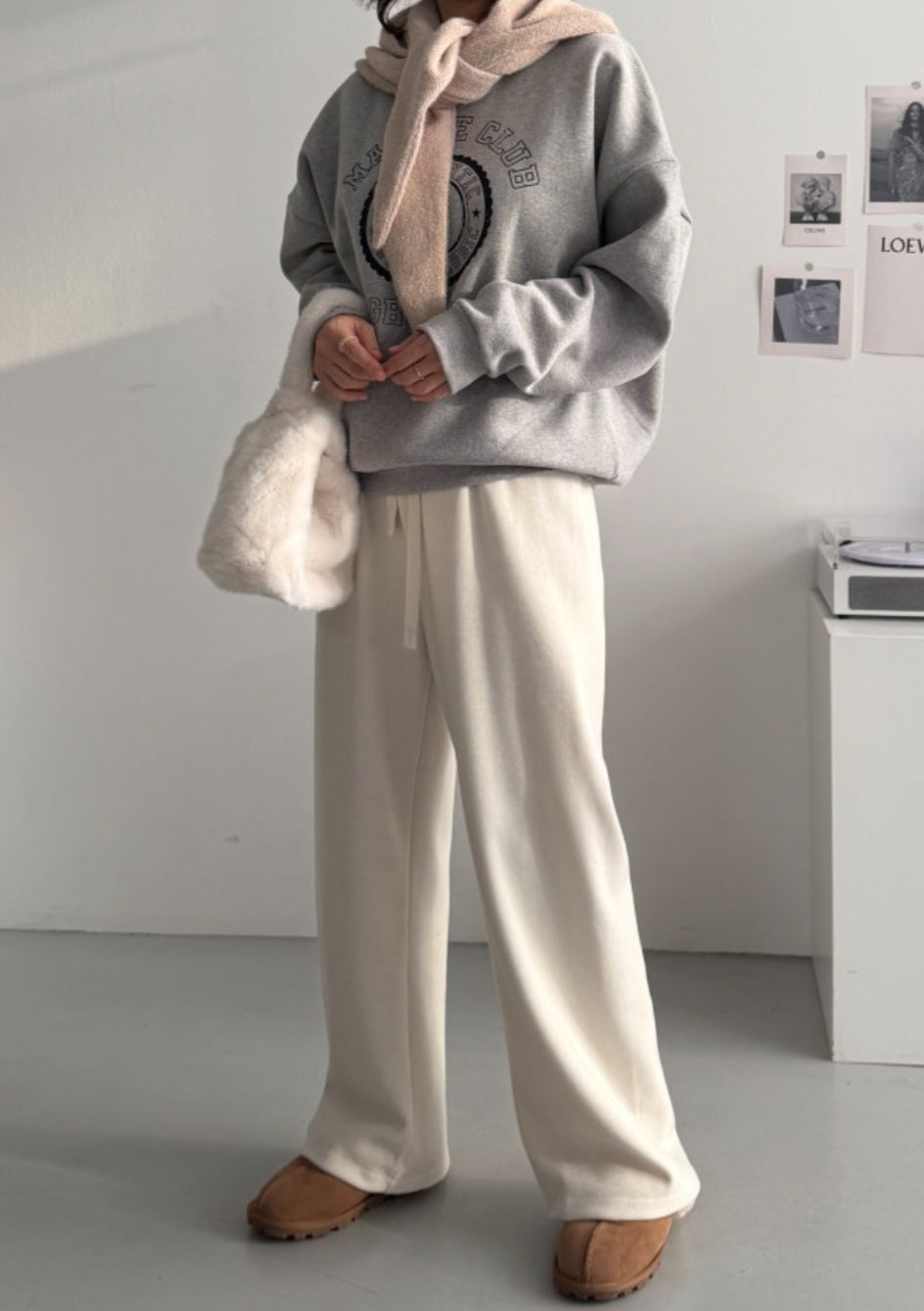 도톰 후드머플러 넥워머 바라클라바