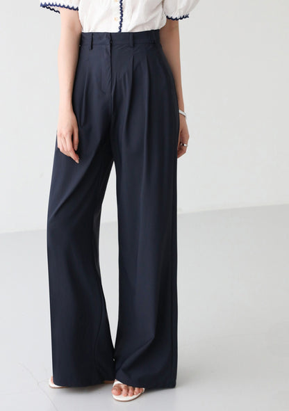 🧊 냉감 투핀턱 와이드 쿨슬랙스 [S-2XL]