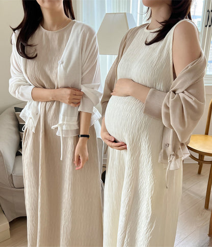 ☀️링클 나시 원피스