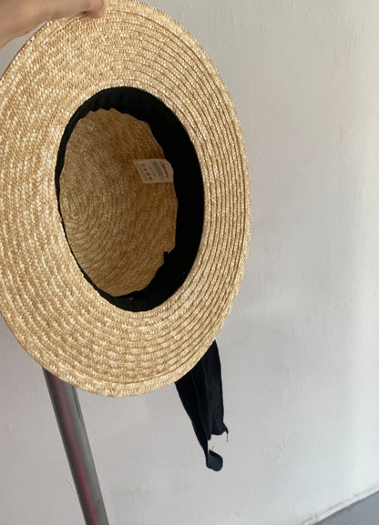 🏖 멋녀 리본 라피아햇