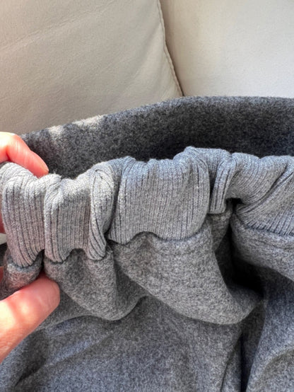 뒷밴딩 울팬츠 (8부~9부)