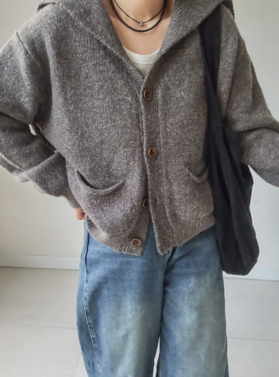 (NEW) 세일러 카라 가디건