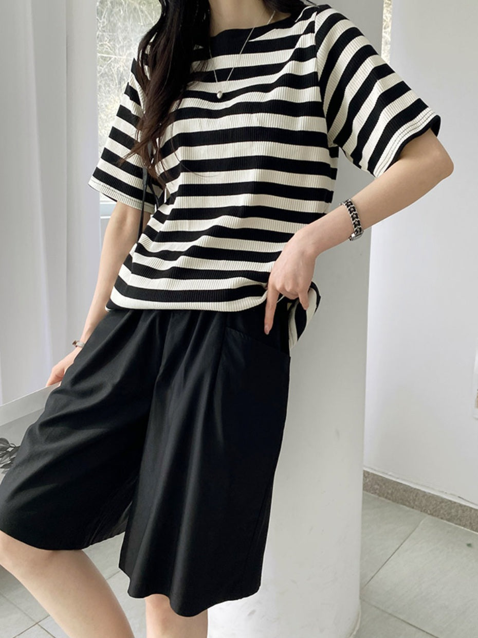 ☀️A라인 7부 밴딩팬츠