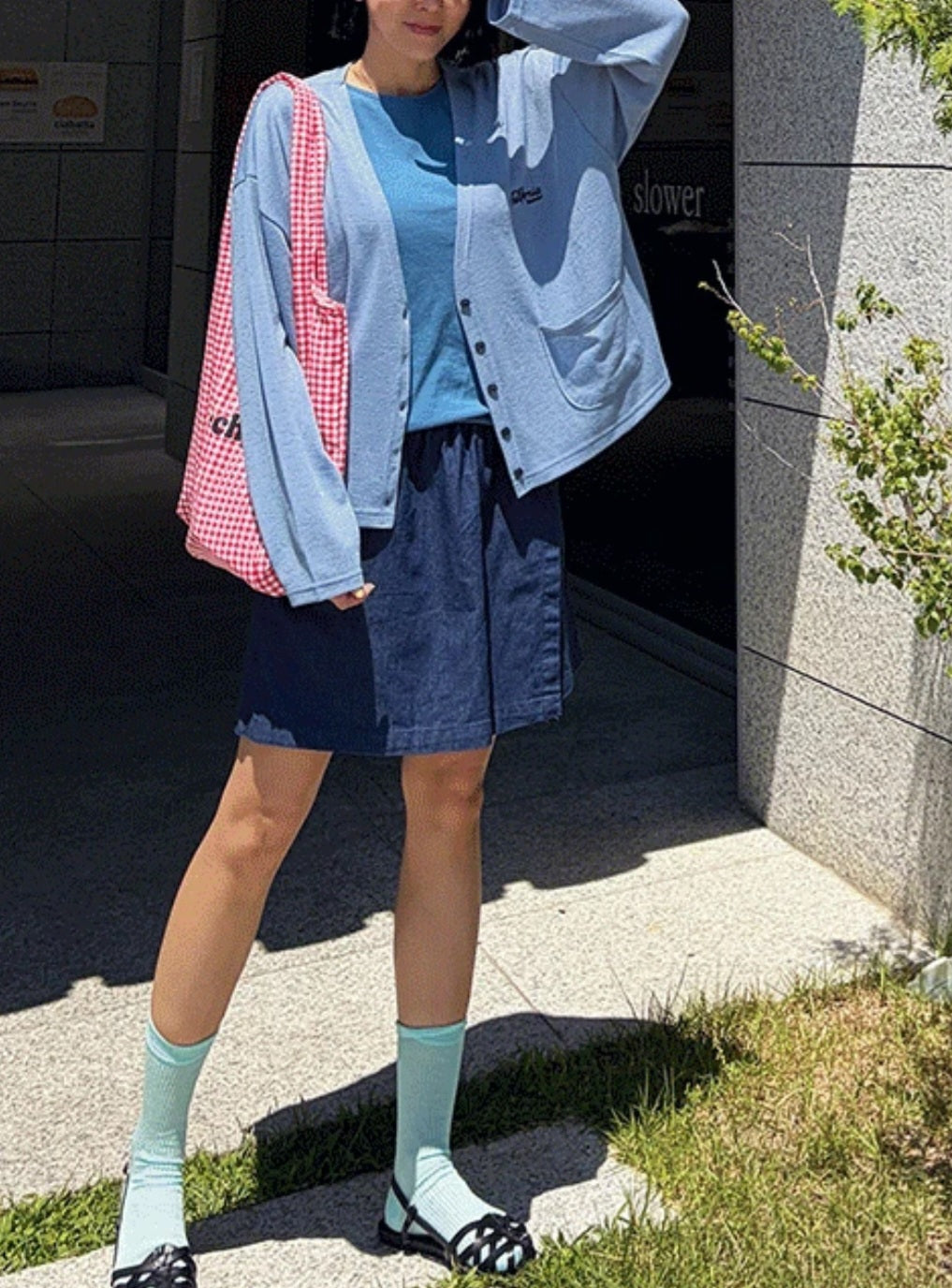 ☀️자수 루즈핏 가디건