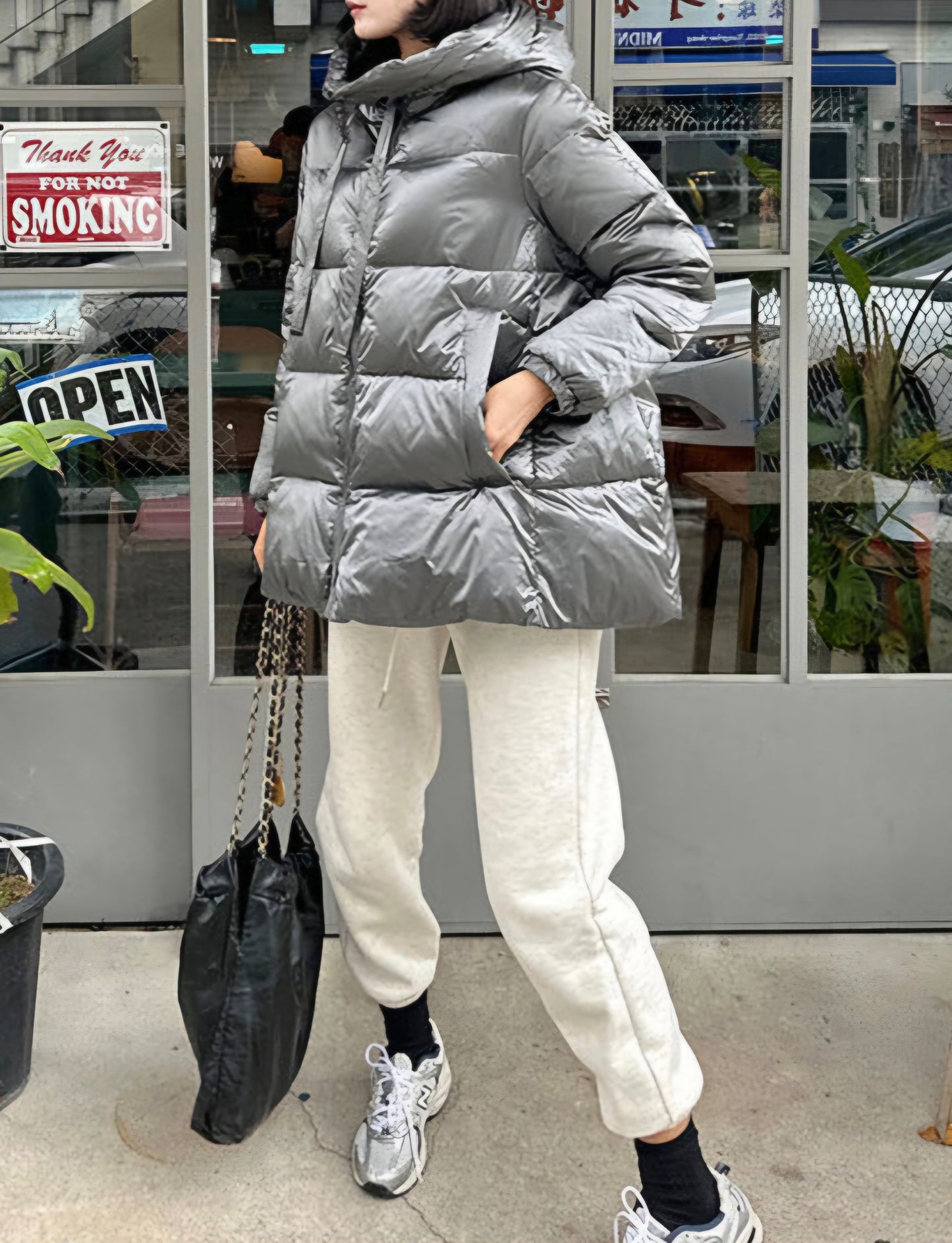 아방 패딩 duck down 100%