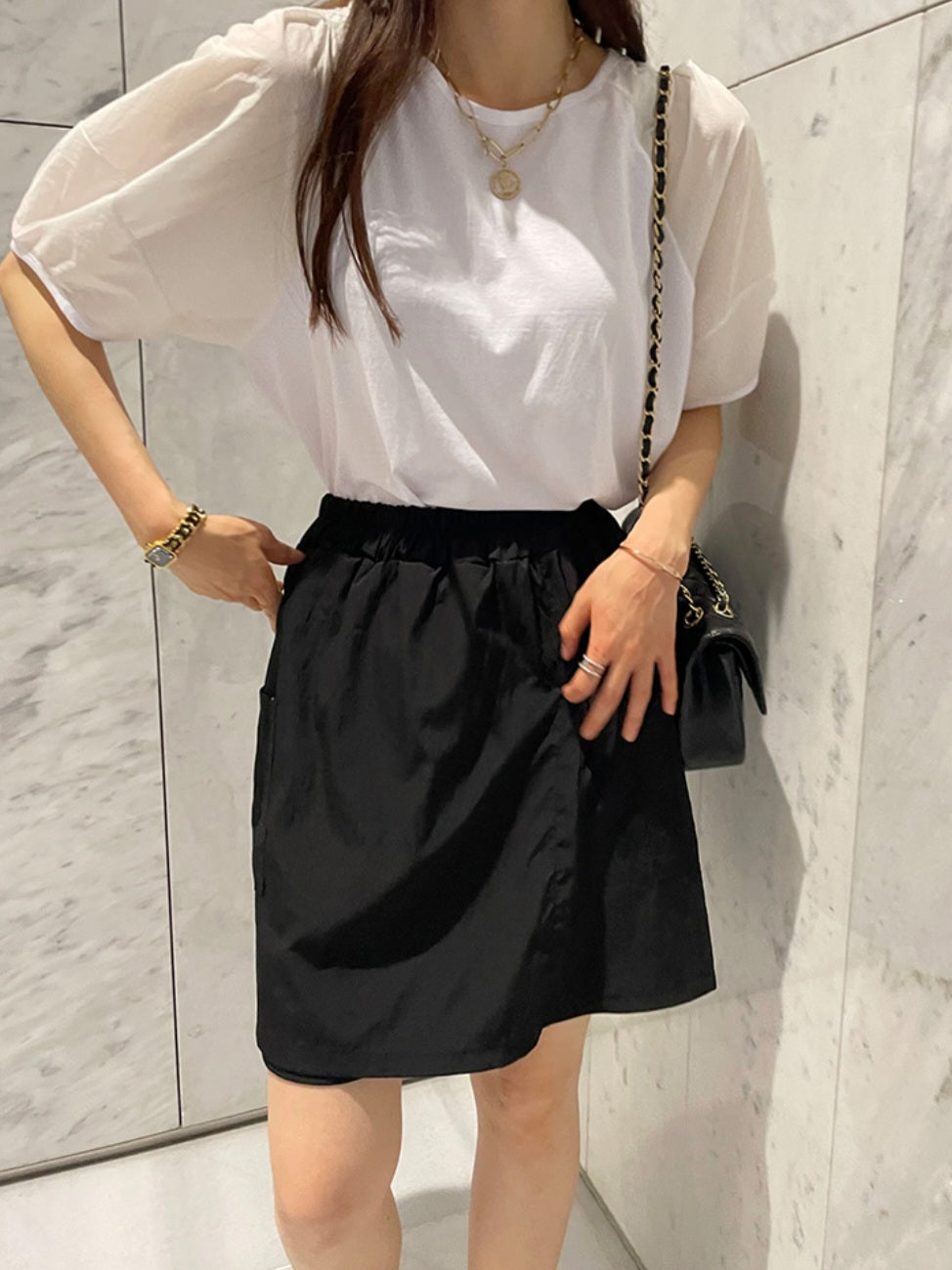 ☀️랩소디 치마밴딩팬츠