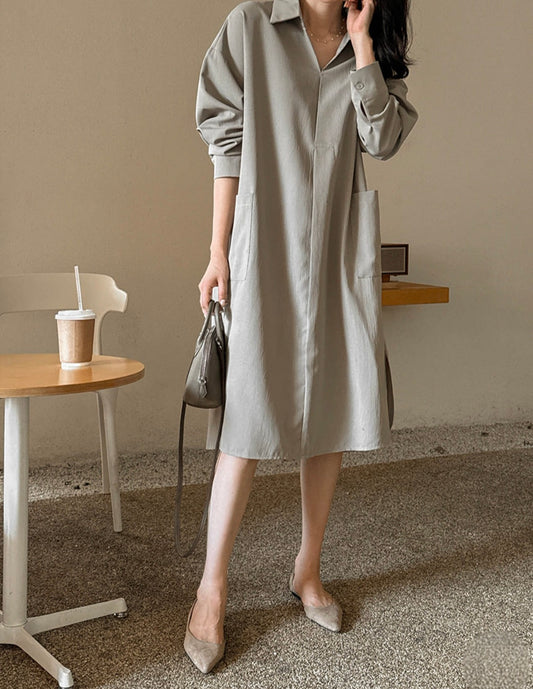 소피 트렌치 원피스