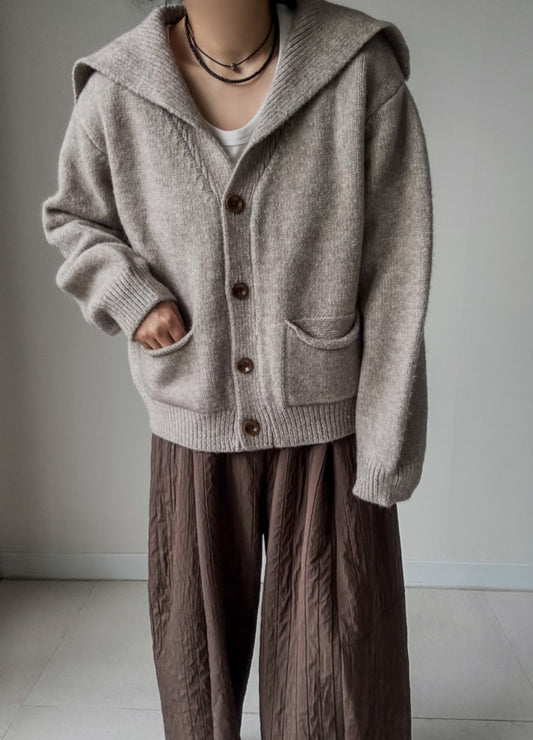 (NEW) 세일러 카라 가디건