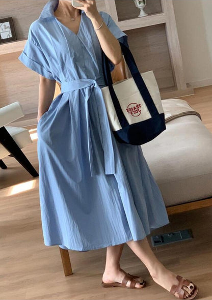 핀턱셔츠 롱원피스
